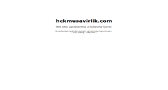 Desktop Screenshot of hckmusavirlik.com